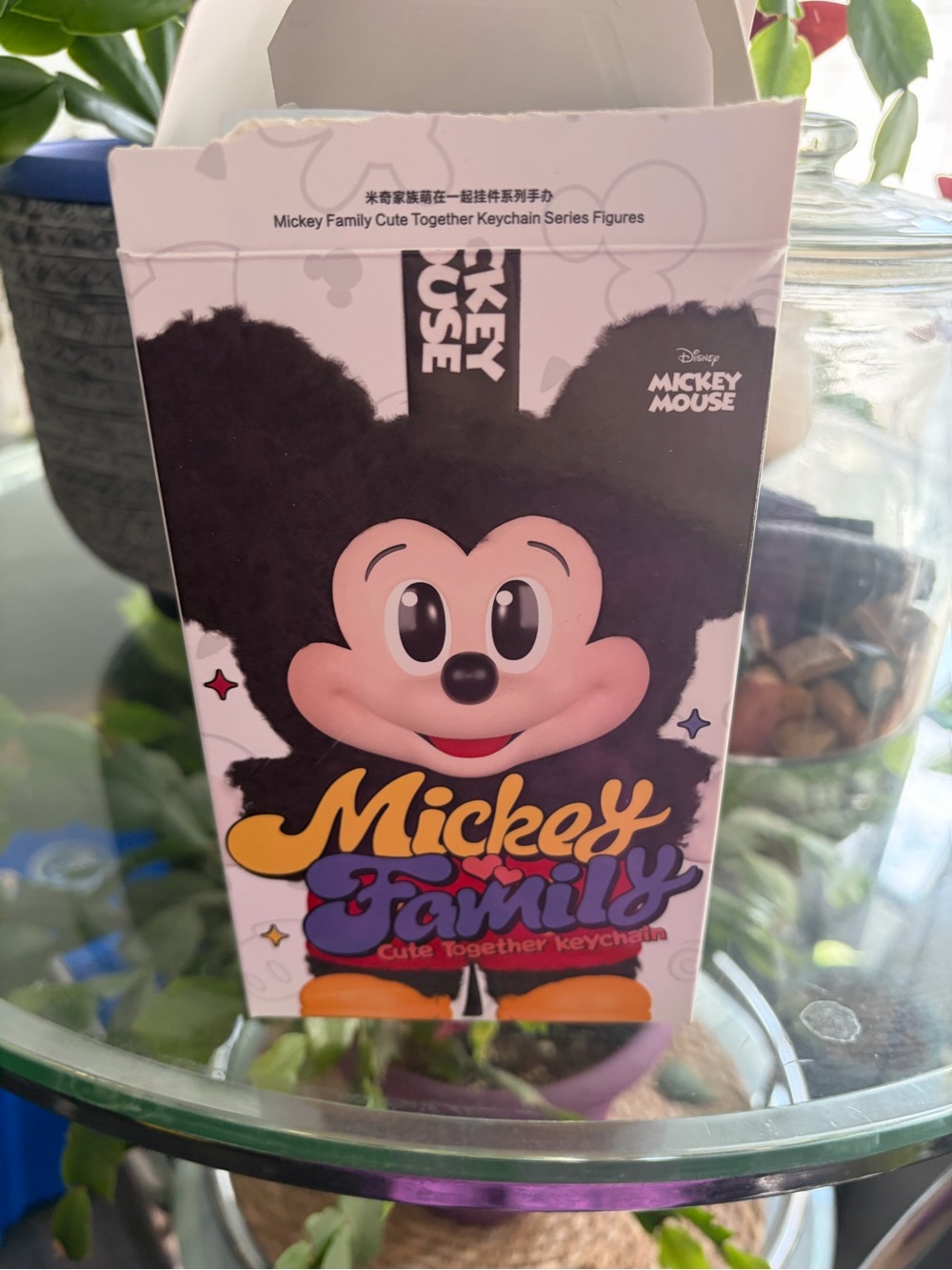 POP MART Mickey Family Cute Together Keychain